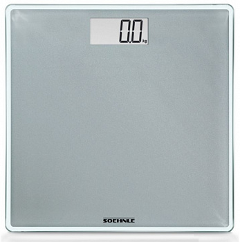Весы напольные электронные Soehnle Style Sense Compact 300 серебристый, 180кг/100гр
