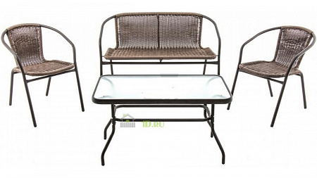 Набор мебели Марсель-Делюкс стол 90х50 см 2 кресла диван WR2719, WR2719-B, WR2719-T